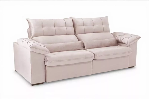 Estofado Woodx Rafaela 2,90 Veludo Palha