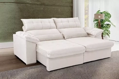 Estofado Woodx Rafaela 2,90 Veludo Palha