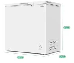 Freezer Philco PFH205B Horizontal 199LTS BCO