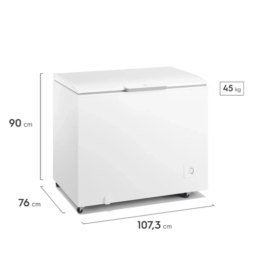 Freezer Electrolux HI330T Horizontal 315 LTS BIV B