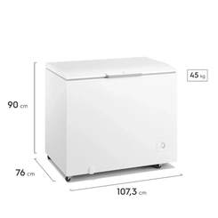 Freezer Electrolux HI330T Horizontal 315 LTS BIV B