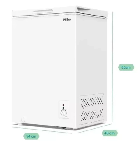 Freezer Philco PFH105B Horizontal 99LTS BCO