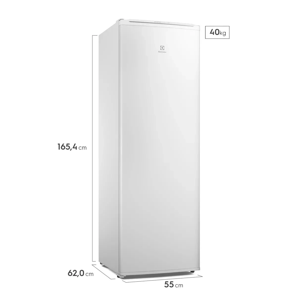 Freezer Eletrolux FEI27T Vertical 249LTS BIV BCO