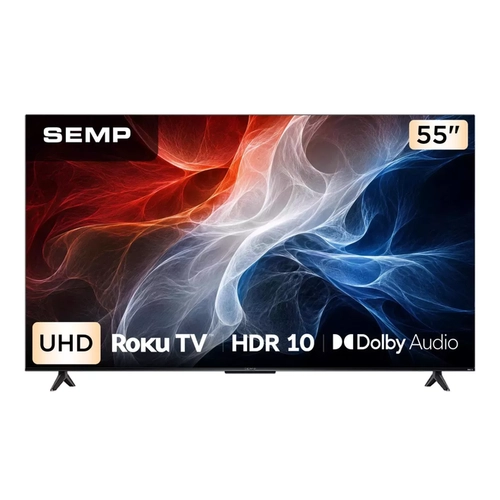 Tv Semp Smart 55 UHD 4K 55S62R ROKU PTO
