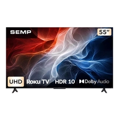 Tv Semp Smart 55 UHD 4K 55S62R ROKU PTO