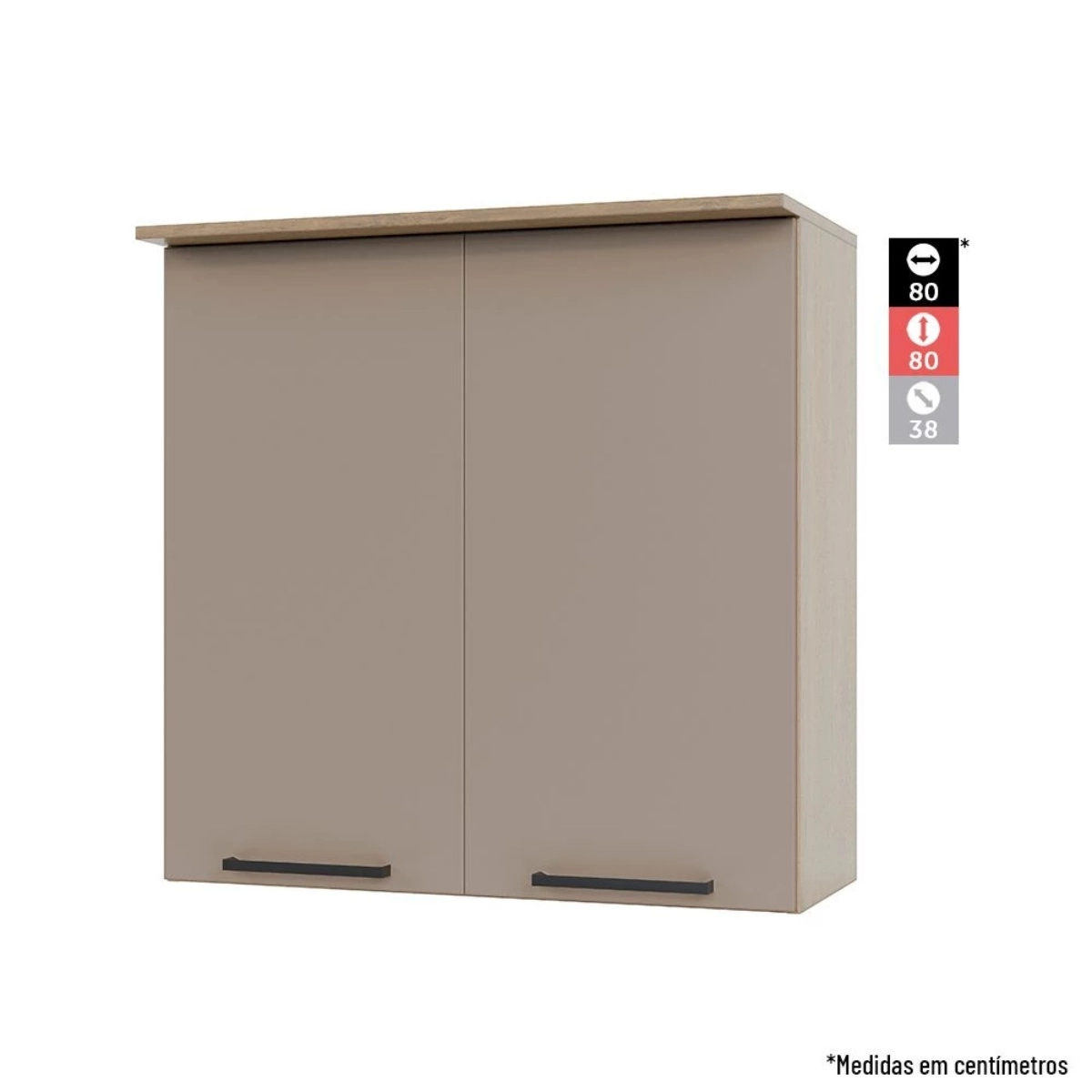 Cozinha Modular Thela Caiena 12 Peças Mel