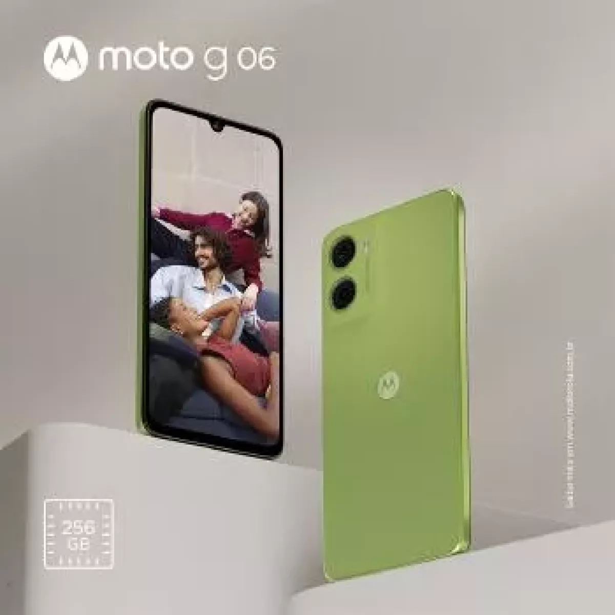 Smartphone Motorola Moto G06 256GB XT2535 VD