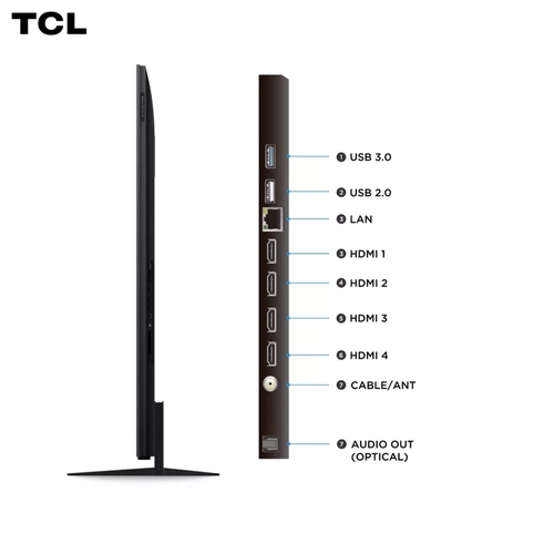 Tv Tcl Smart 65 4K Sqd Mini Led Premium 65C7L PTO