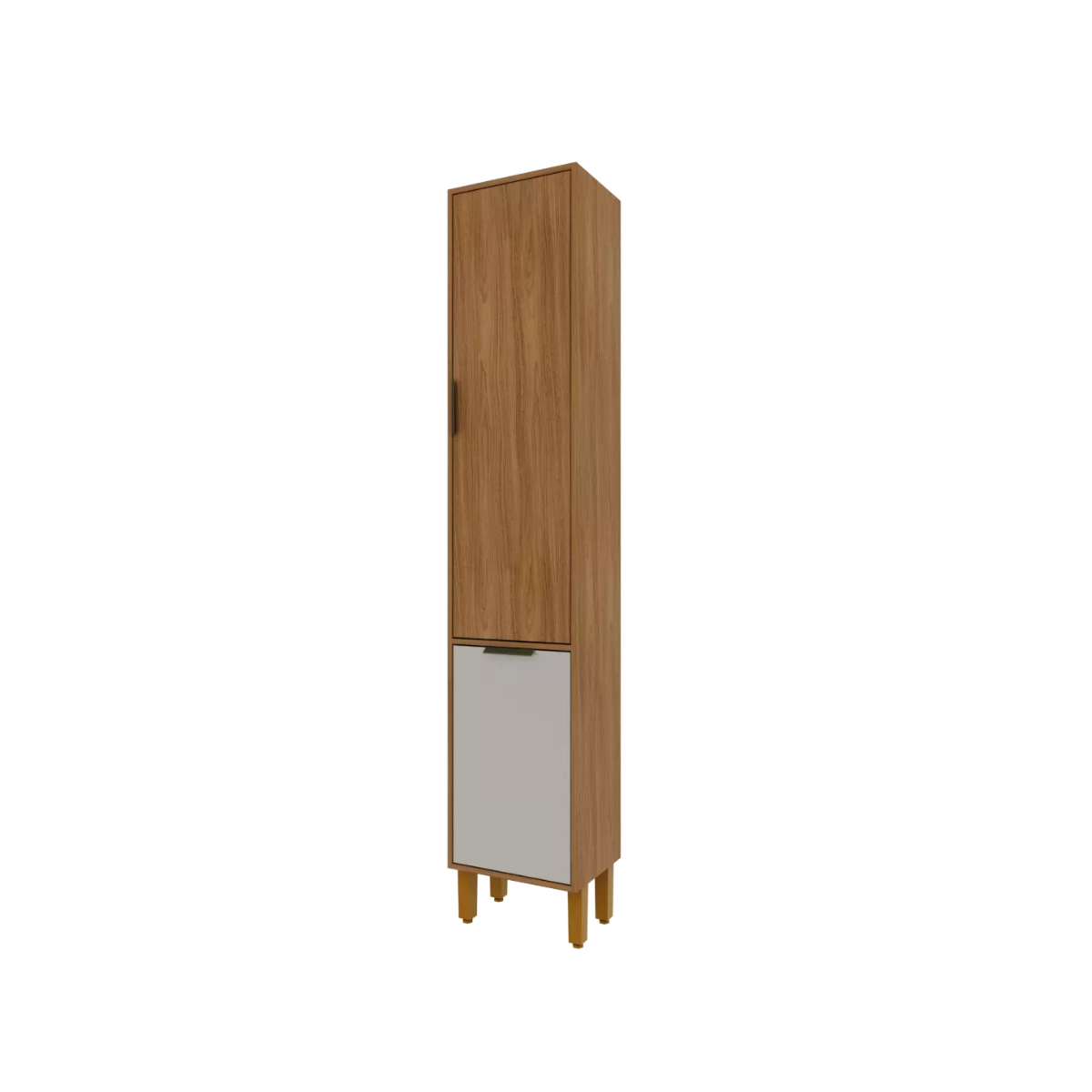 Cozinha Modular 4 Peças Indekes Toronto Freijo/Off/White