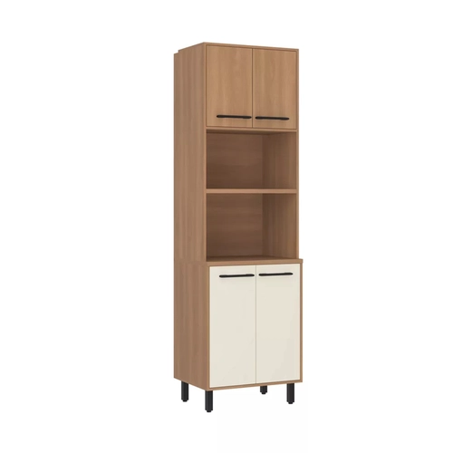 Cozinha Modular 4 Peças Casamia Havana Rovere Champanhe
