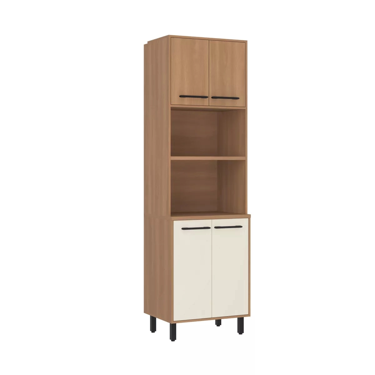 Cozinha Modular 4 Peças Casamia Havana Rovere Champanhe