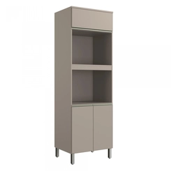 Cozinha Modular 4 Peças Cadorun Diamante 4 Peças Cinza