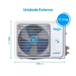 Ar Condicionado Elgin Inverter 9000 Btus Frio Wifi