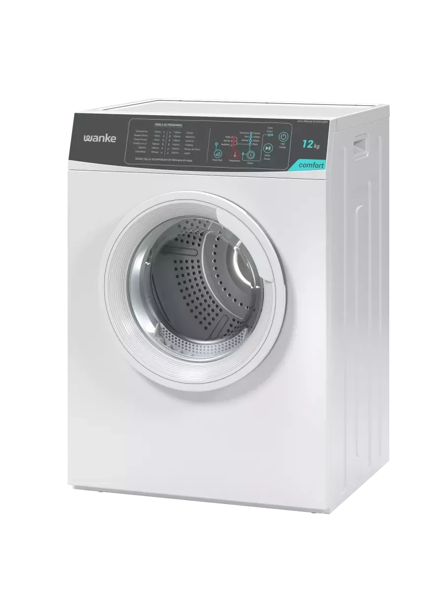Secadora Wanke 110V SWSA120P Confort 12KG Branca
