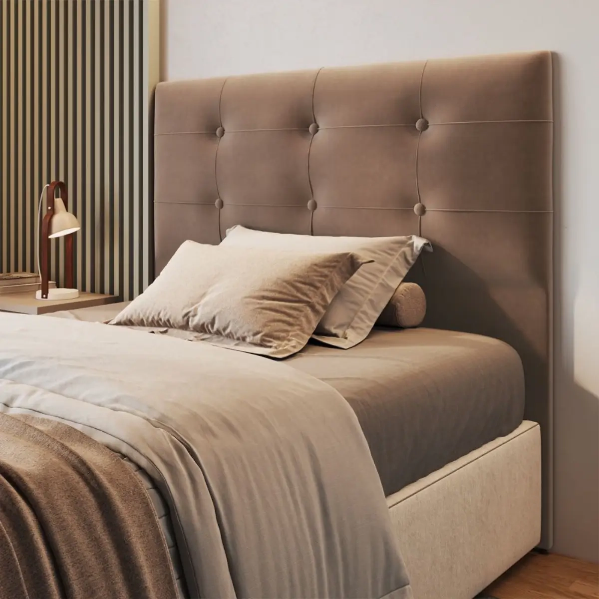 Cabeceira Dsoll Pop Londres 1,60 Marrom