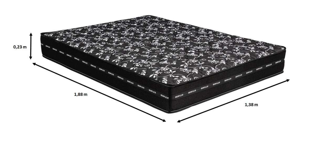 Colchão Berflex  Ribeirão Preto  1,93X2,03X 0,23