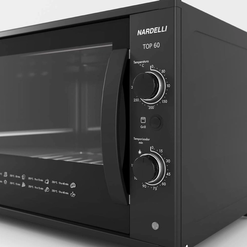 FORNO NARDELLI TOP 60 60L BLACK