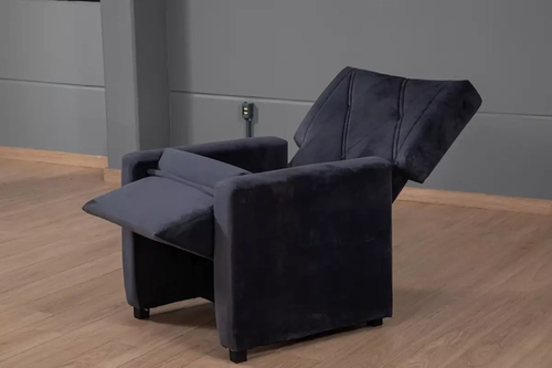 Poltrona Berflex Franca Papai Reclinavel Cinza