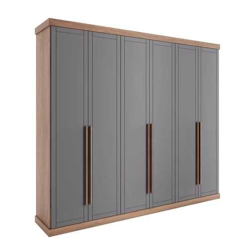 Guarda Roupa Carraro Capri 1159 2,30X2,63 6Pt