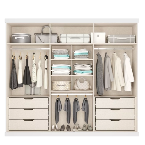 Guarda Roupa Carraro Capri 1159 2,30X2,63 6Pt